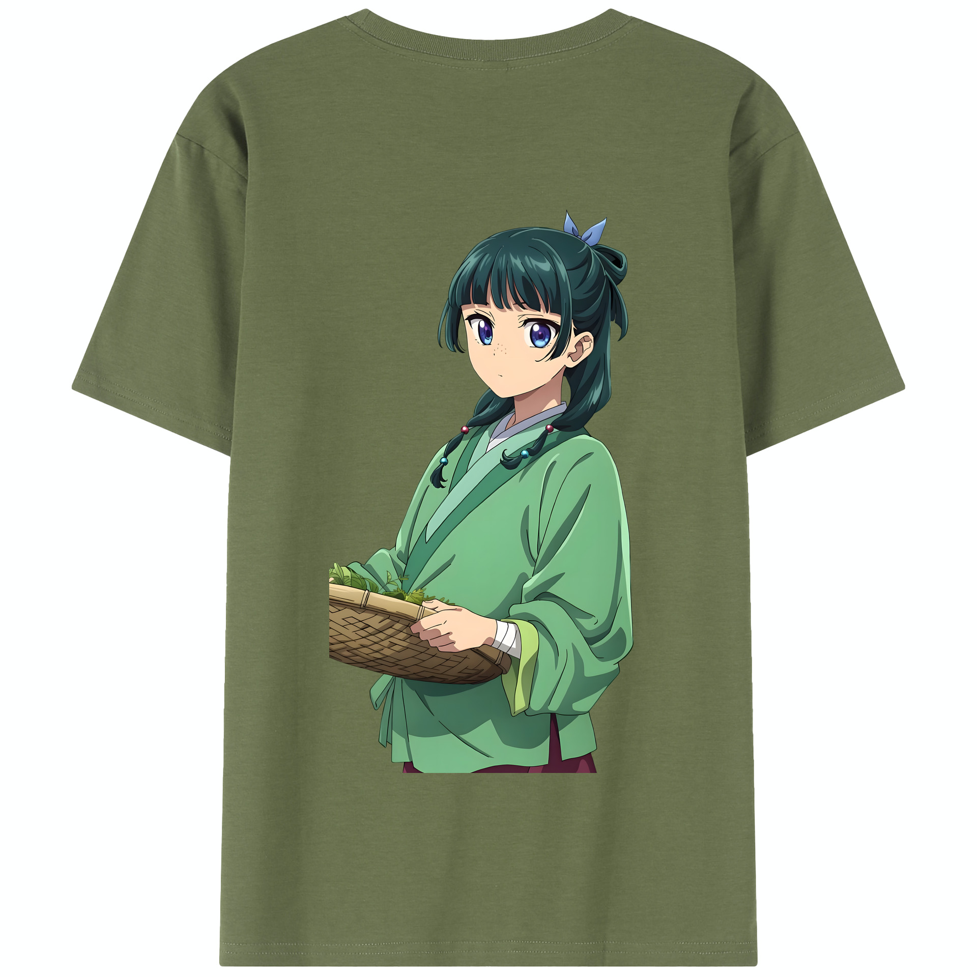 （画像用） 薬屋のひとりごと The Apothecary Diaries 綿100％半袖Tシャツ（背面プリント）